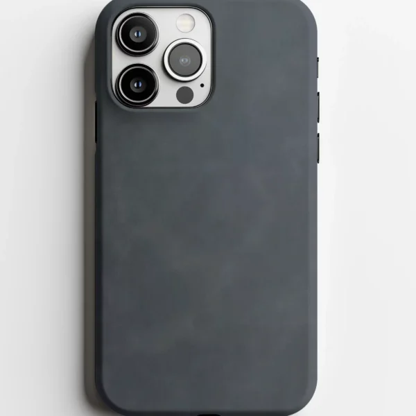 Suede Black Leather Skin